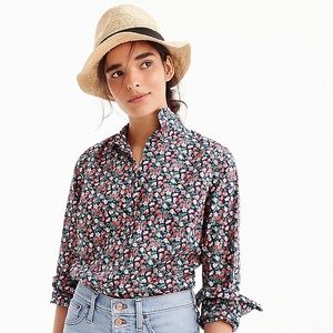 J Crew Slim perfect shirt in Liberty® Sarah floral